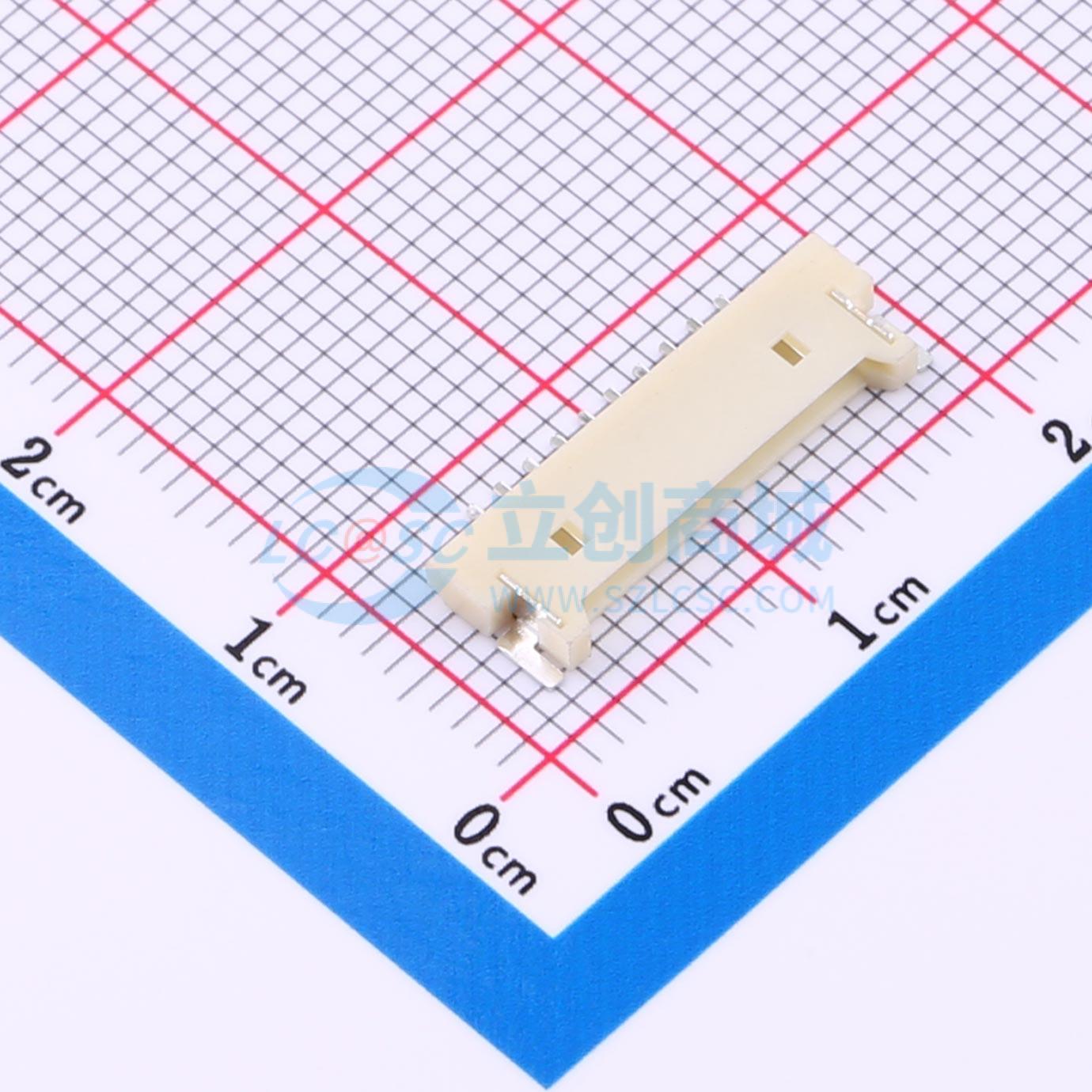 ZX-MX1.25-10PCB实物图