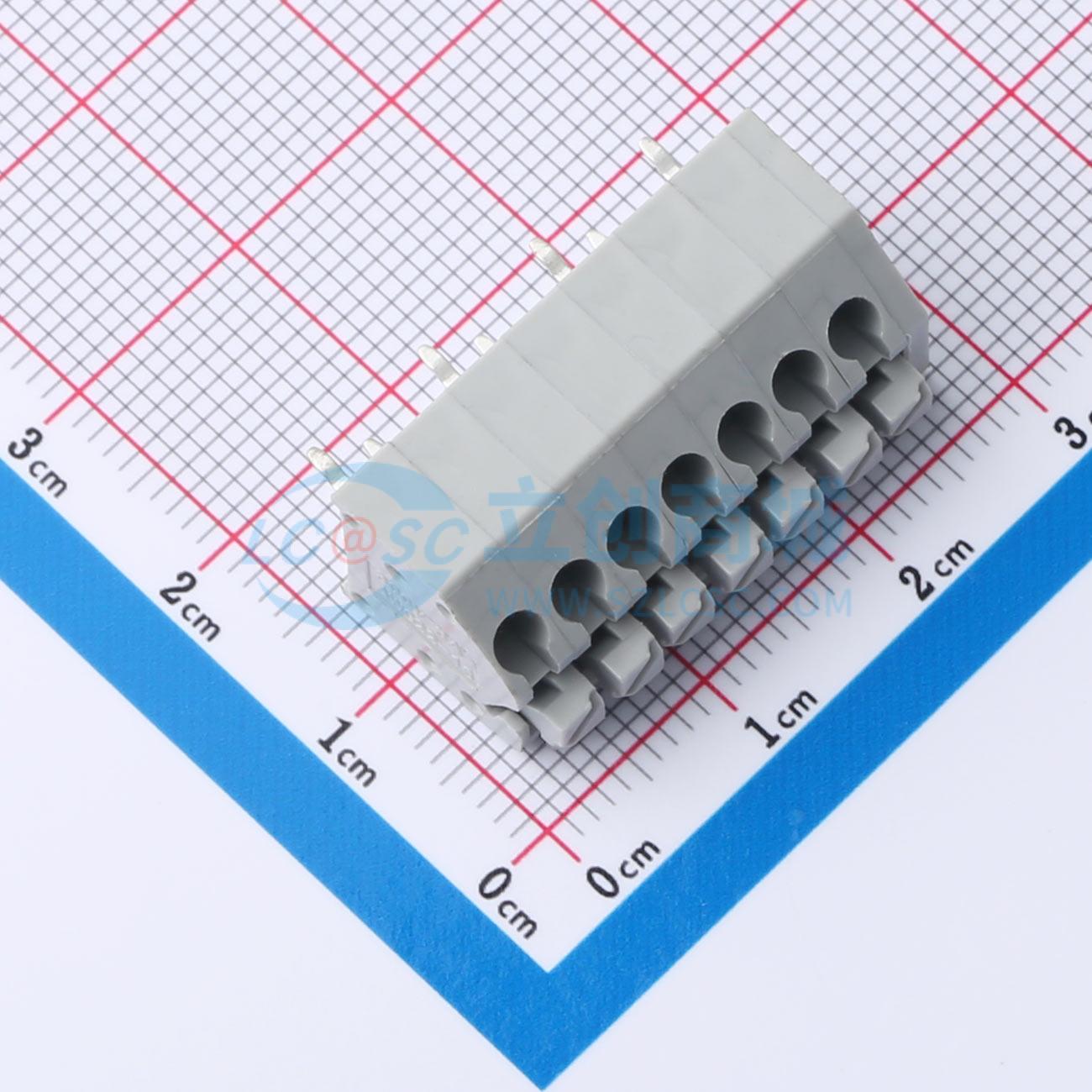 点击查看大图 MX250-3.5-07P-B-GY01-Cu-A实物图