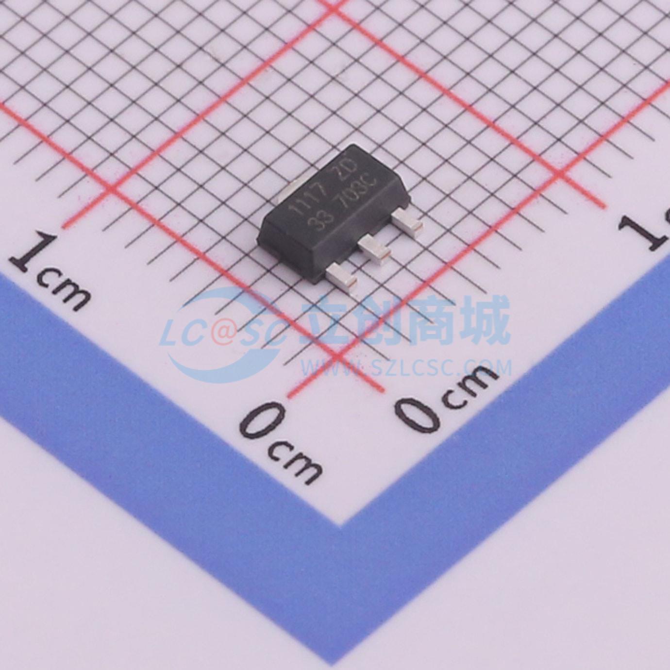 点击查看大图 ZD1117ISTR33实物图