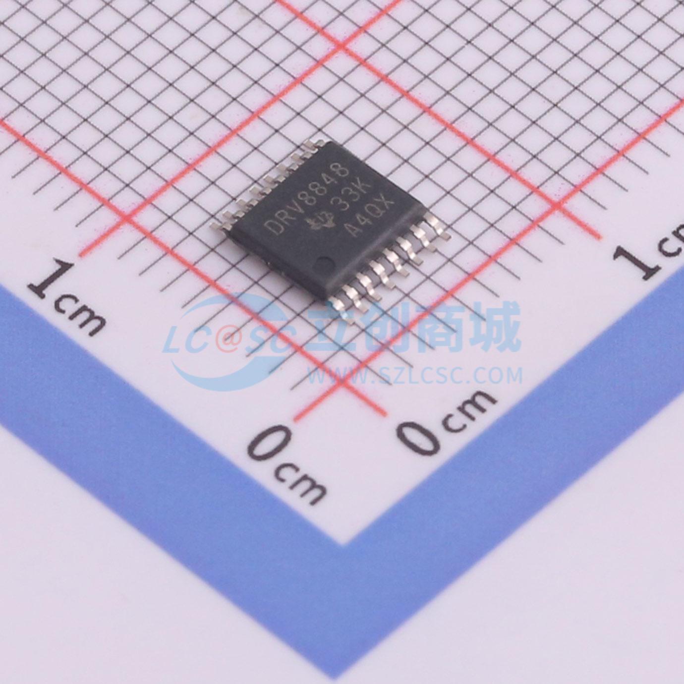 点击查看大图 DRV8848PWP实物图