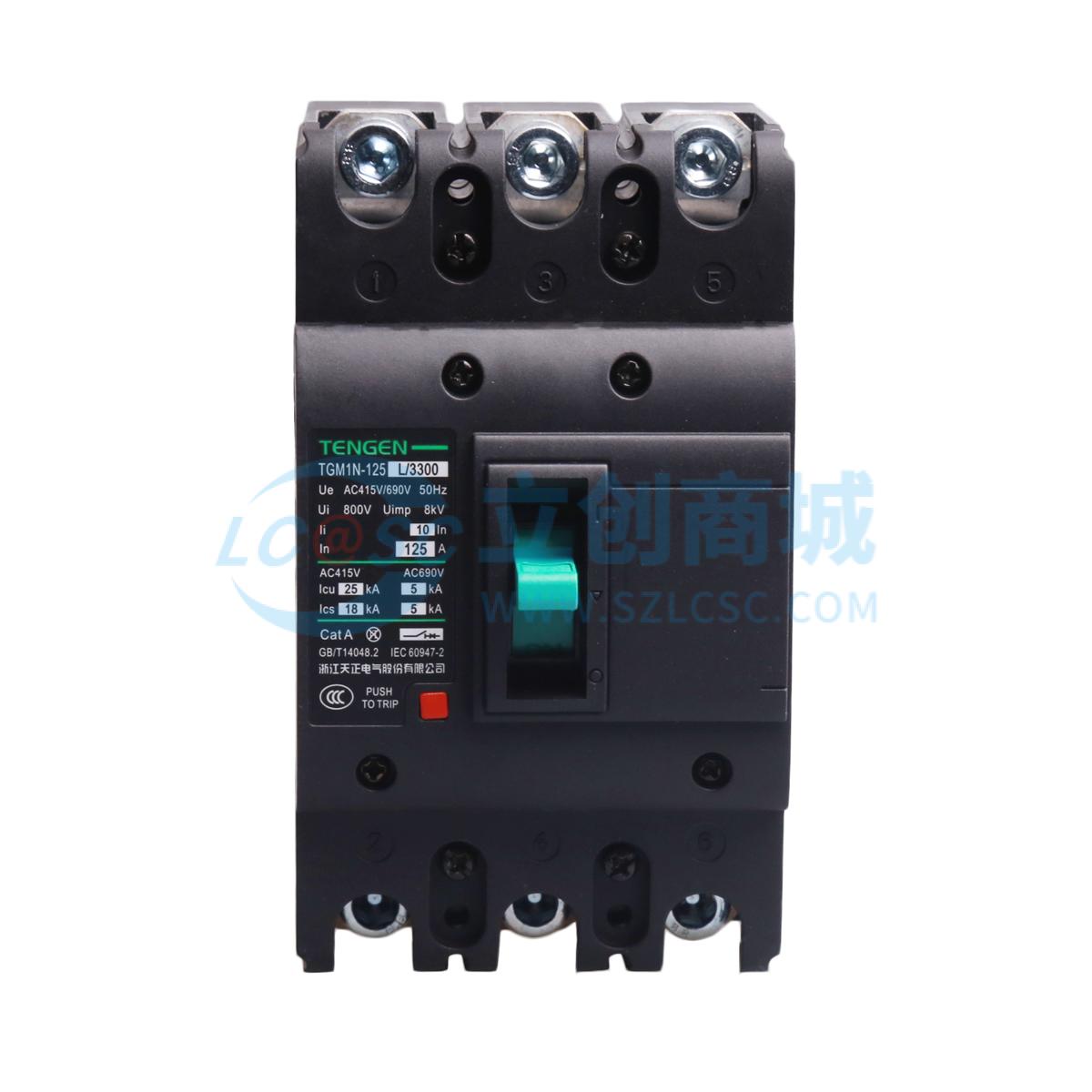 TGM1N-125L/3300 125A实物图