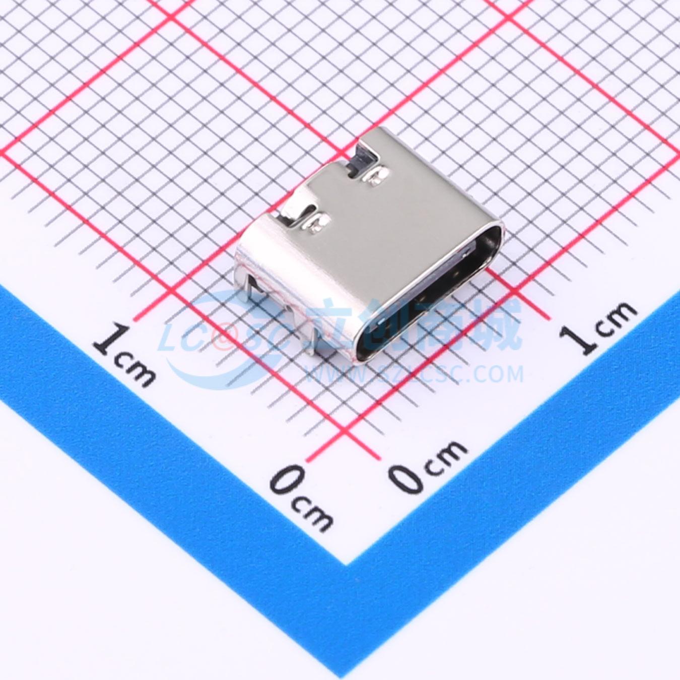 点击查看大图 HC-TYPE-C-6P-010B实物图