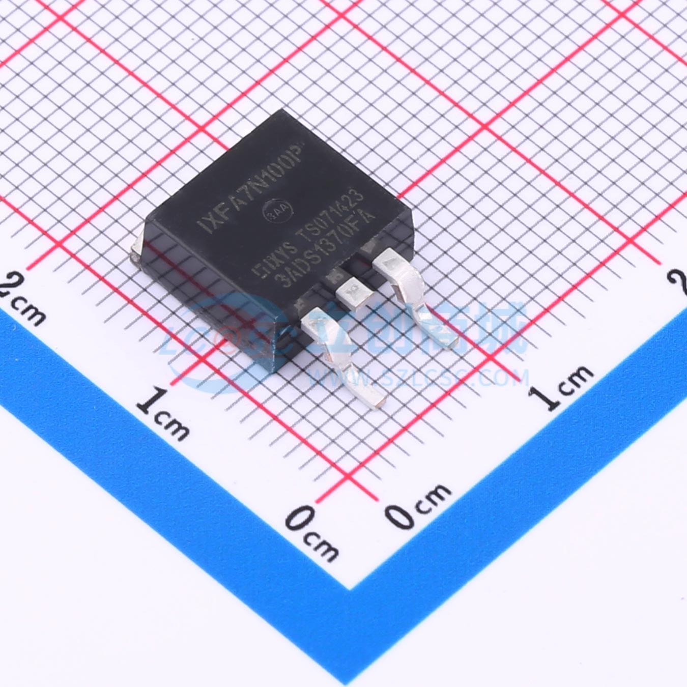 点击查看大图 IXFA7N100P实物图