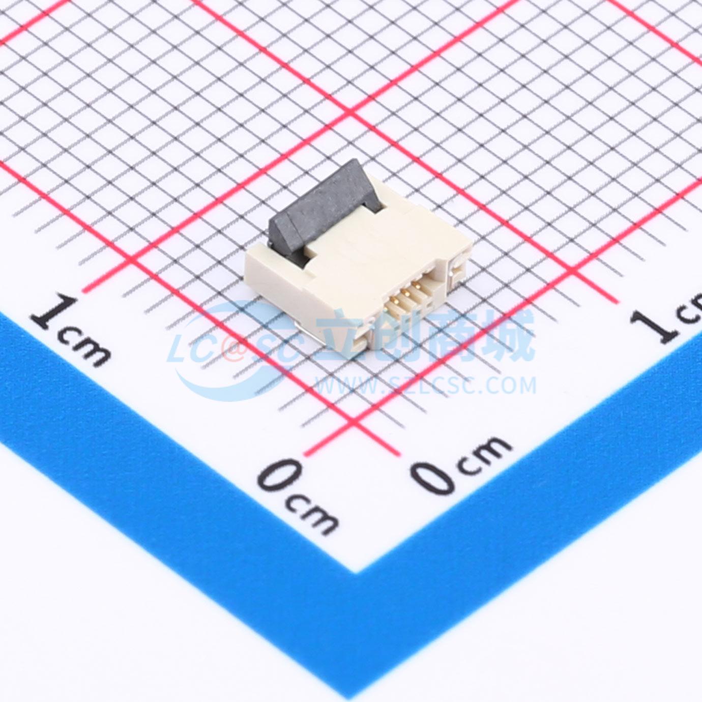 点击查看大图 HC-FPC-0.5-4P-FHH20实物图