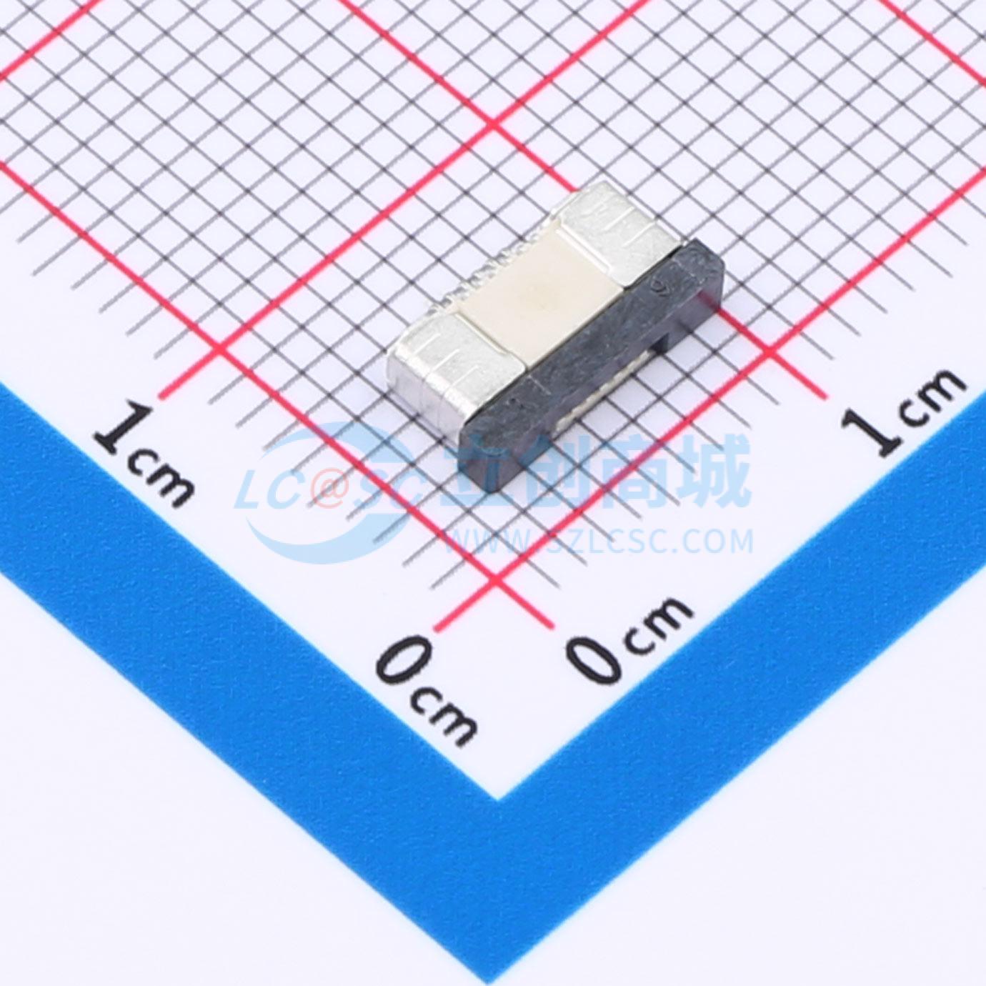 点击查看大图 HC-FPC-0.5-6P-CXH20实物图