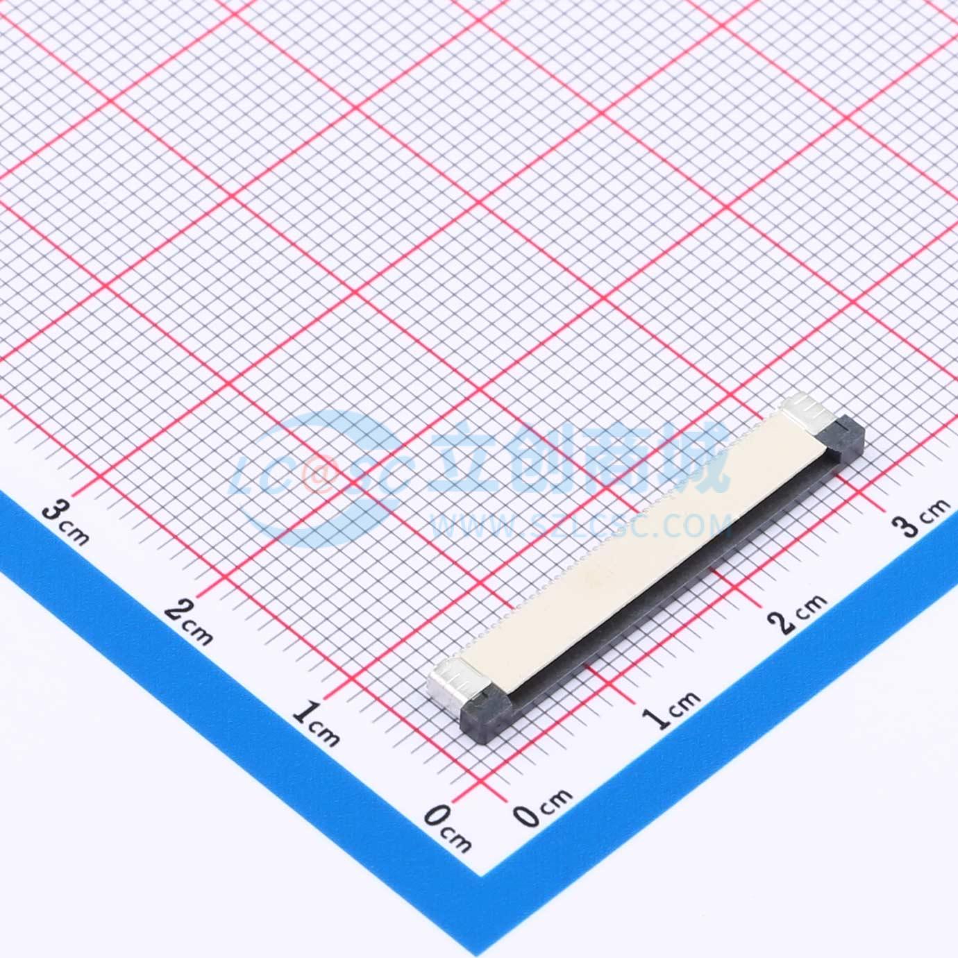 HC-FPC-0.5-50P-CSH20实物图