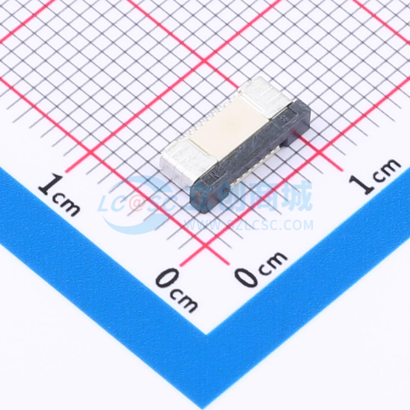 点击查看大图 HC-FPC-0.5-8P-CXH20实物图