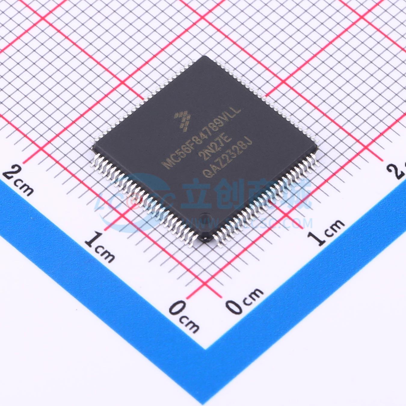 点击查看大图 MC56F84789VLL实物图