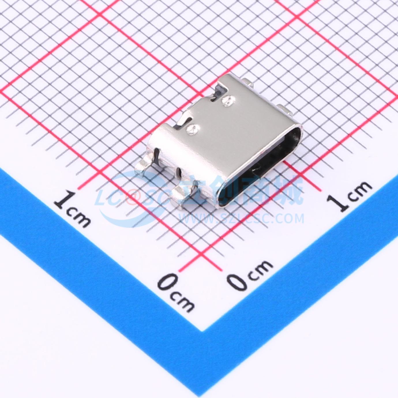 HC-TYPE-C-6P-C08A实物图