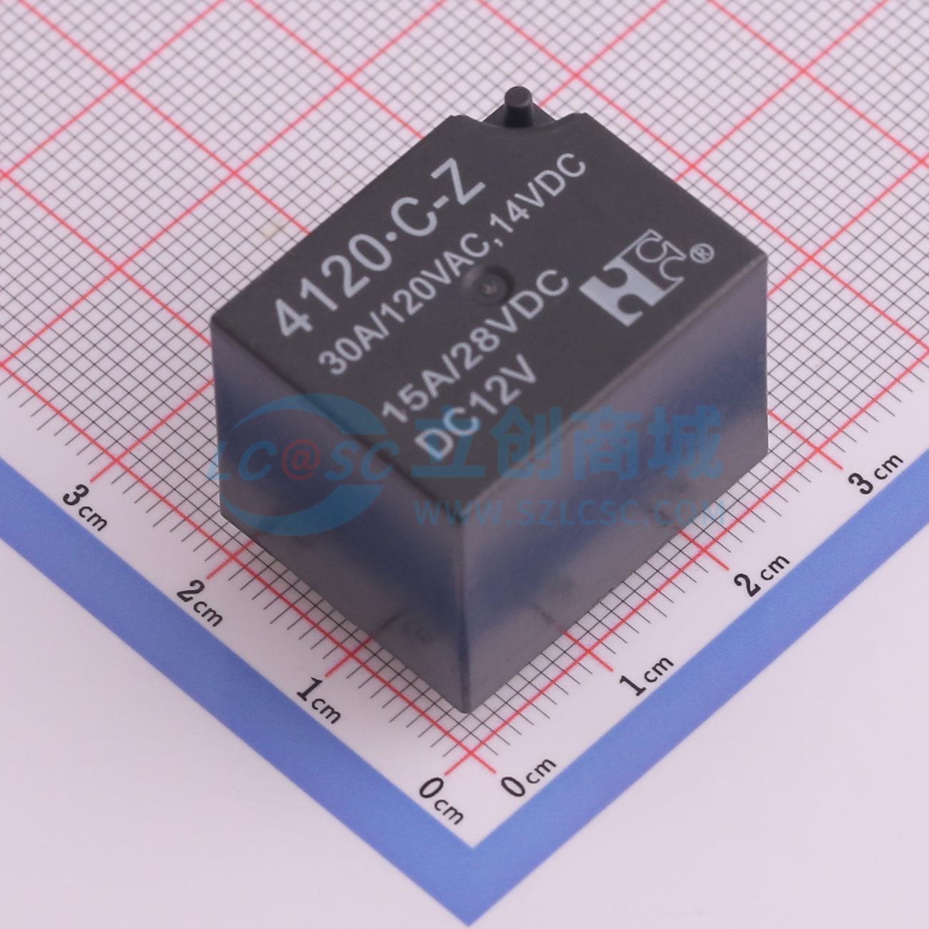4120CZ30DC12V1.6U实物图