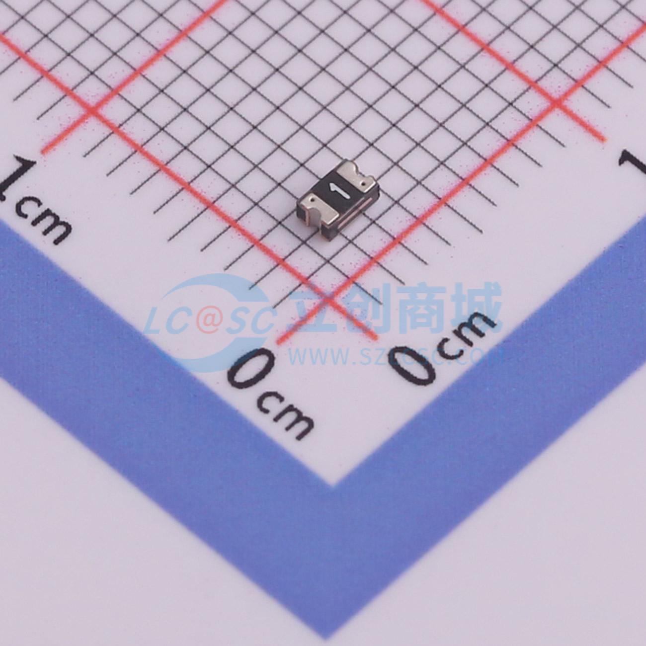 点击查看大图 0805L016/33AR实物图