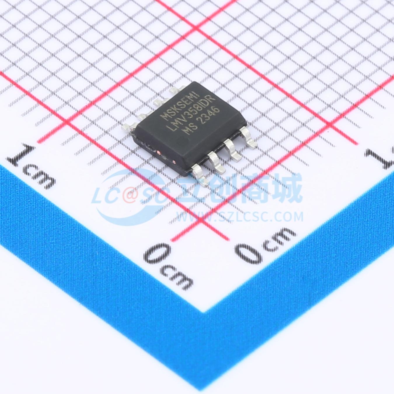 点击查看大图 LMV358IDR-MS实物图