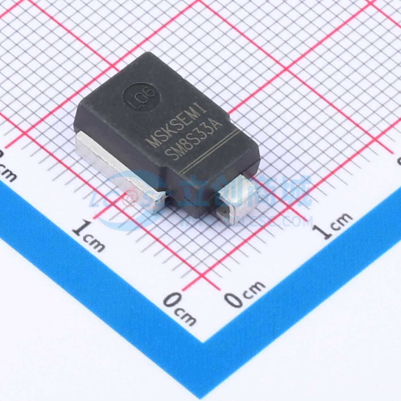 点击查看大图 SM8S33A-MS实物图