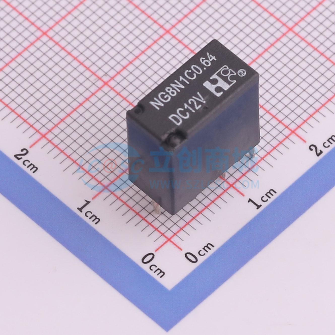 点击查看大图 NG8N1C0.64DC12V实物图