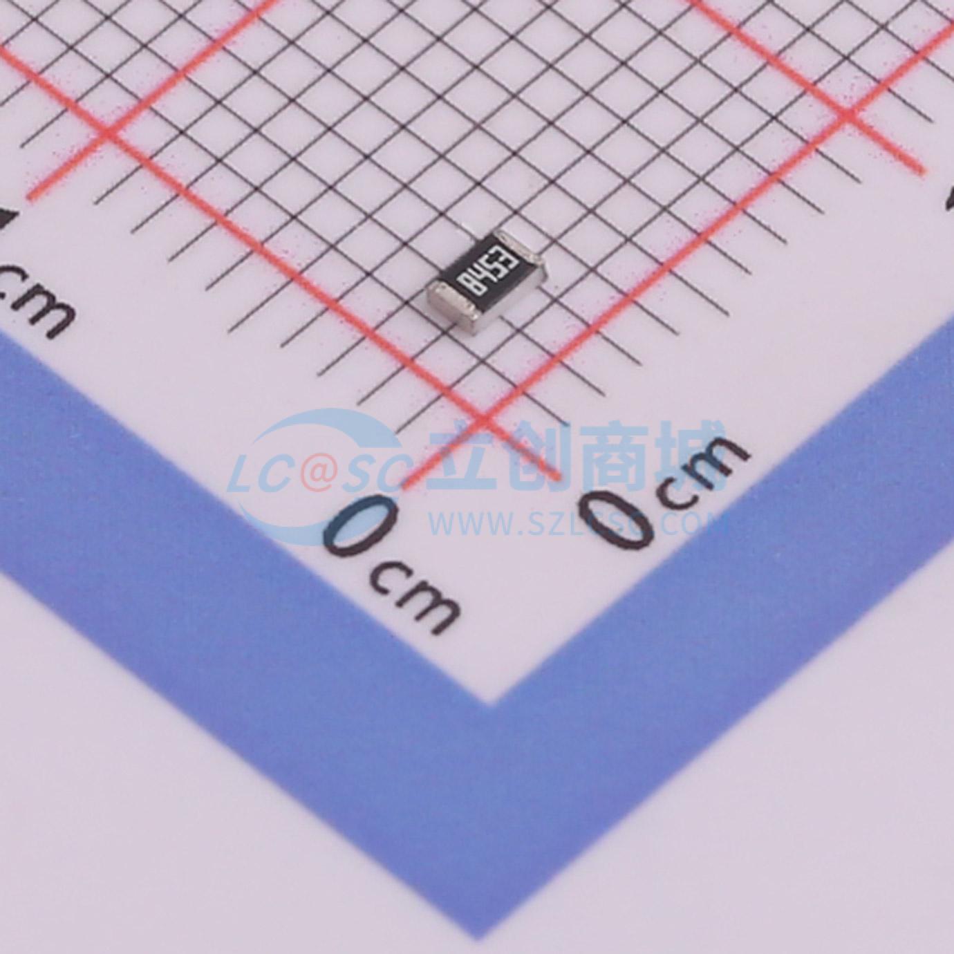 点击查看大图 RC0805FR-07845KL实物图