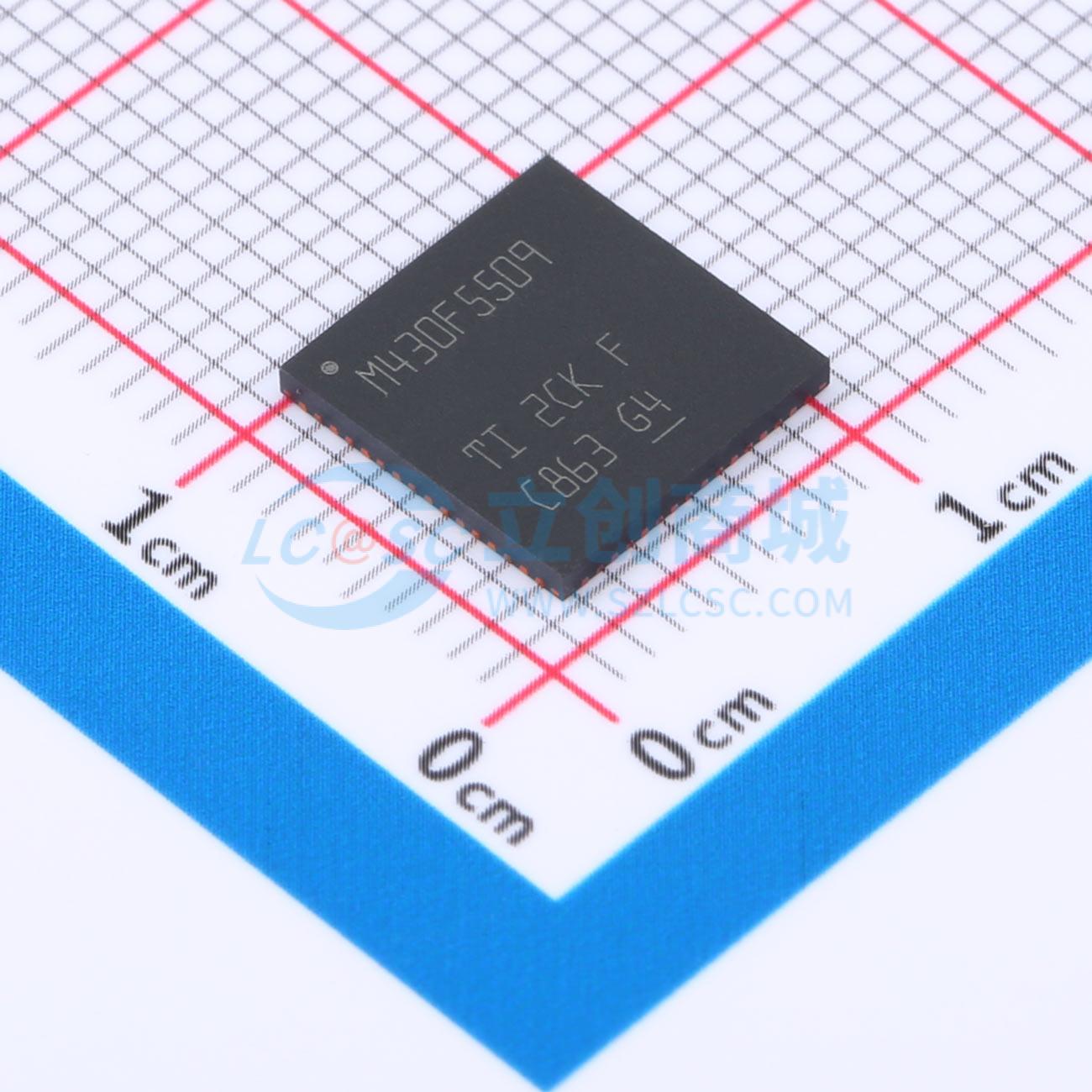 MSP430F5509IRGCT实物图