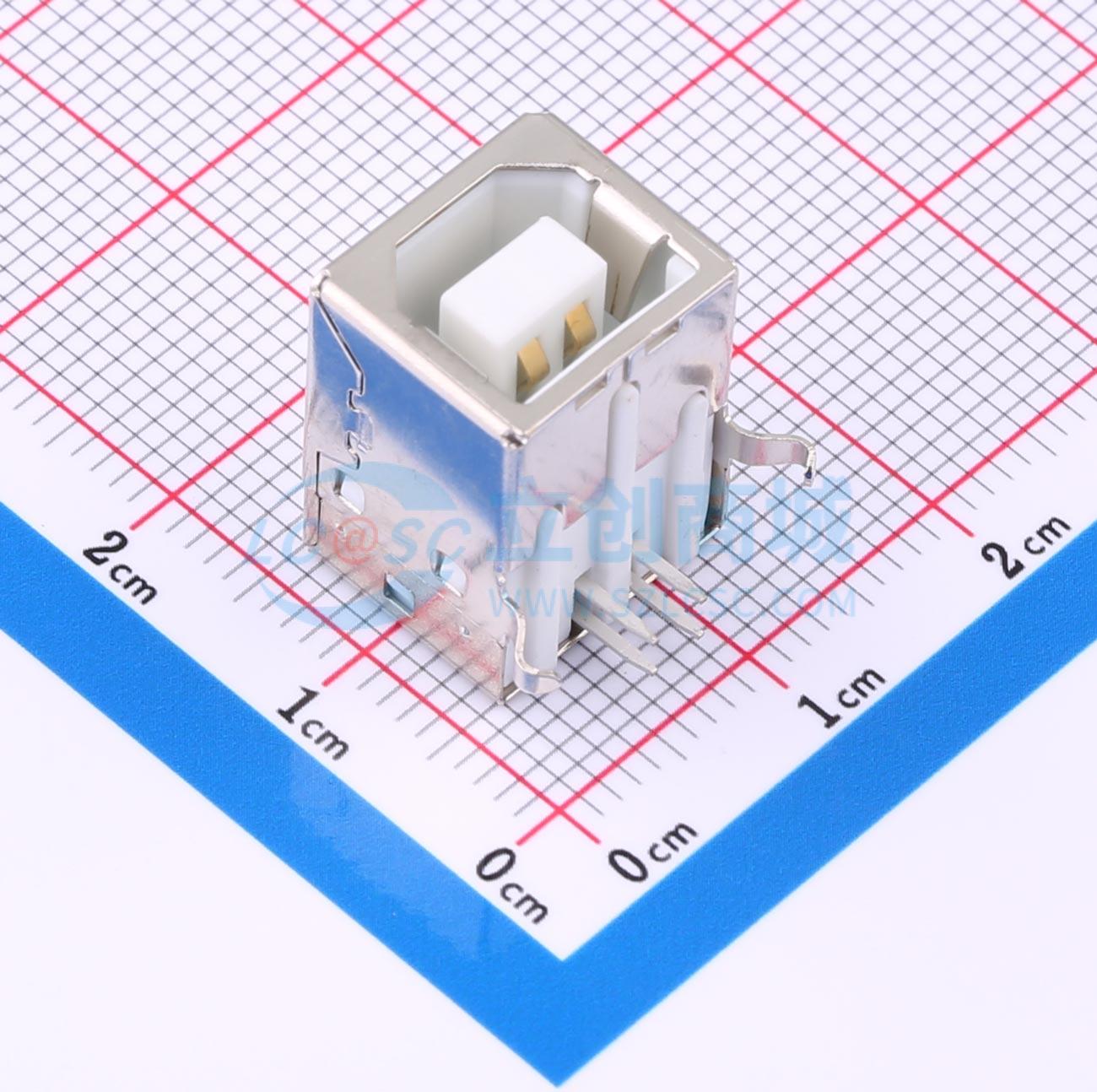 USB-B-S-F-W-TH实物图