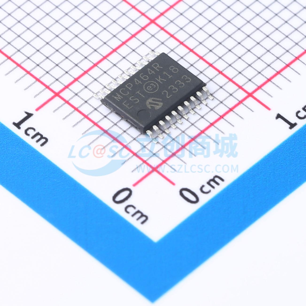 点击查看大图 MCP3464R-E/ST实物图