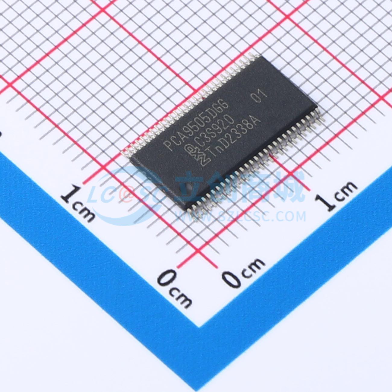 点击查看大图 PCA9505DGGY实物图