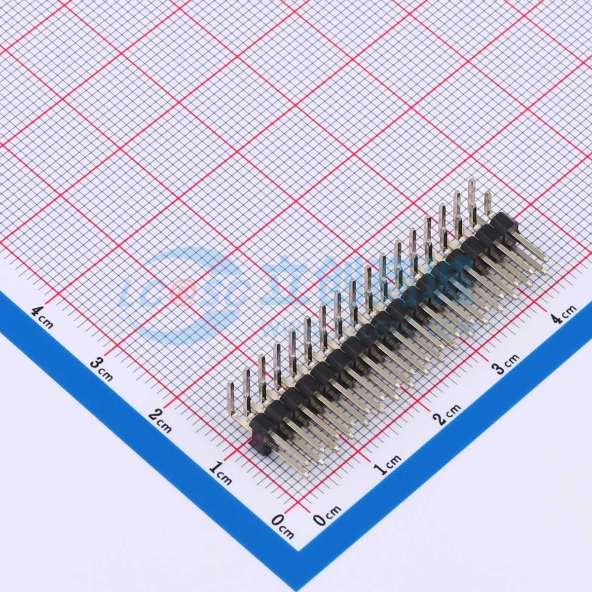 点击查看大图 KH-2.54PH90-2X17P-L13.8.18.8实物图