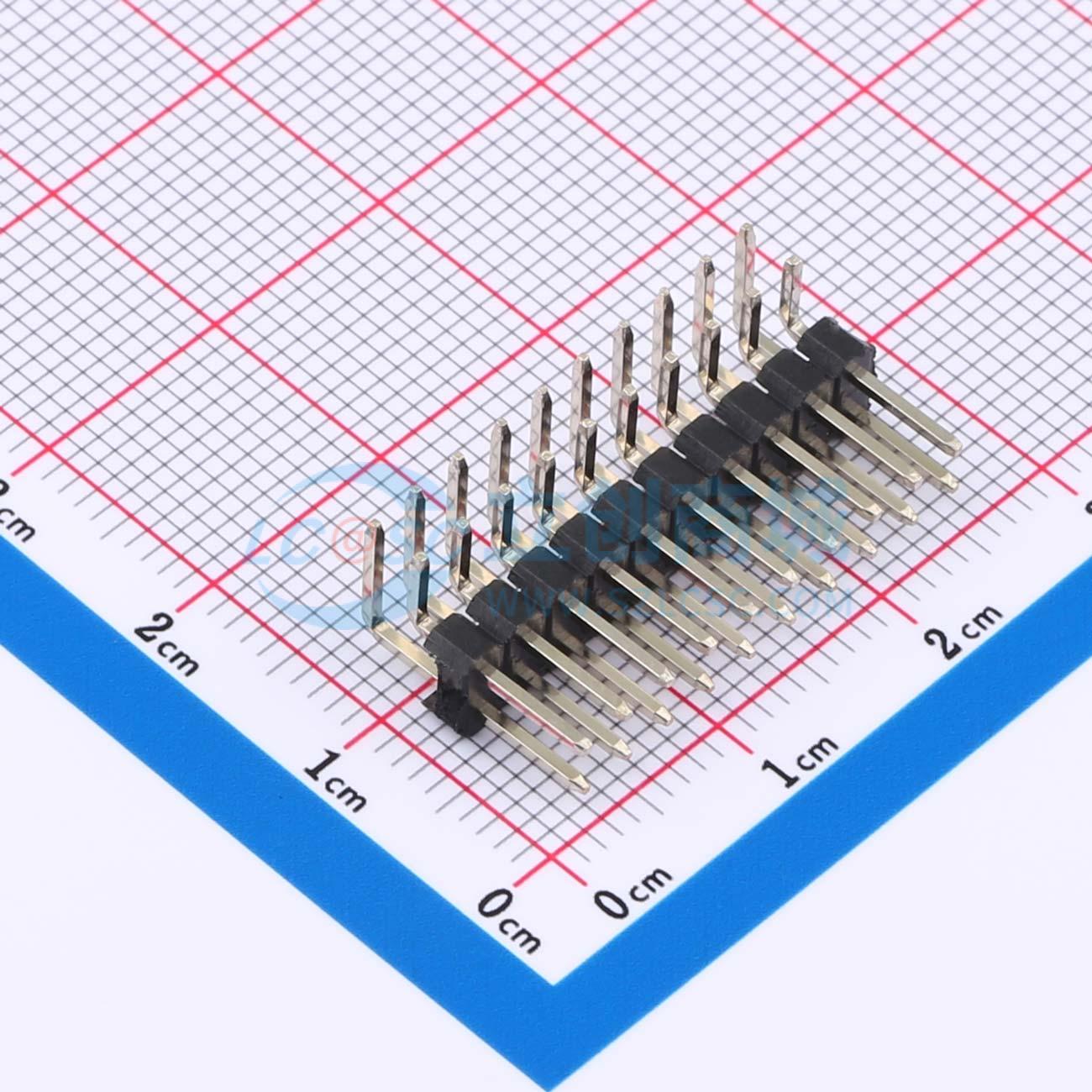 点击查看大图 KH-2.54PH90-2X10P-L13.8.18.8实物图