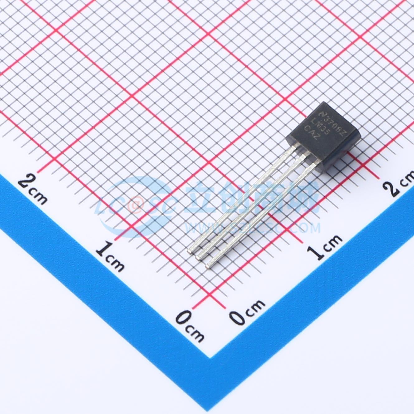 LM35CAZ/NOPB实物图