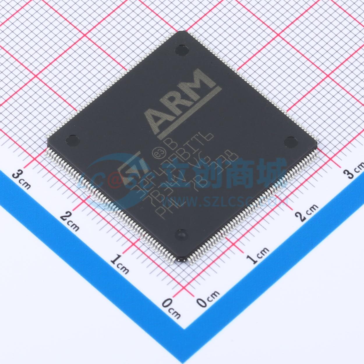点击查看大图 STM32F439BIT6实物图