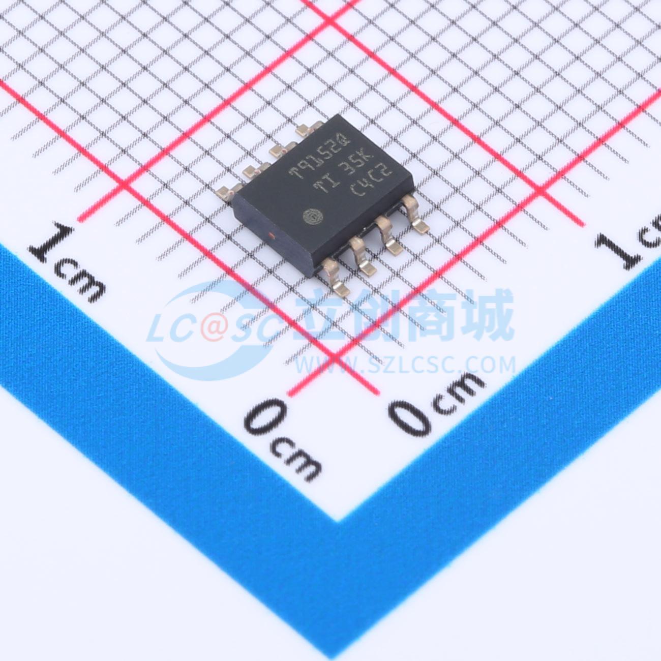 点击查看大图 TLV9152QDRQ1实物图