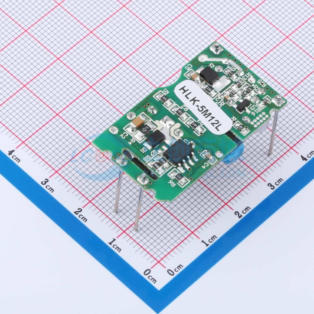 点击查看大图 HLK-5M12L实物图
