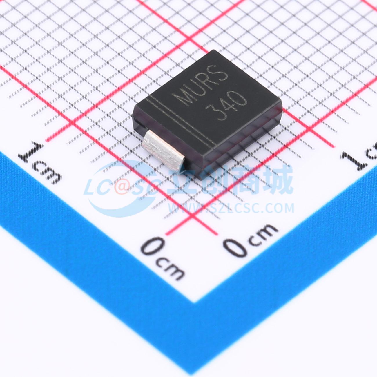点击查看大图 MURS340T3G-MS实物图