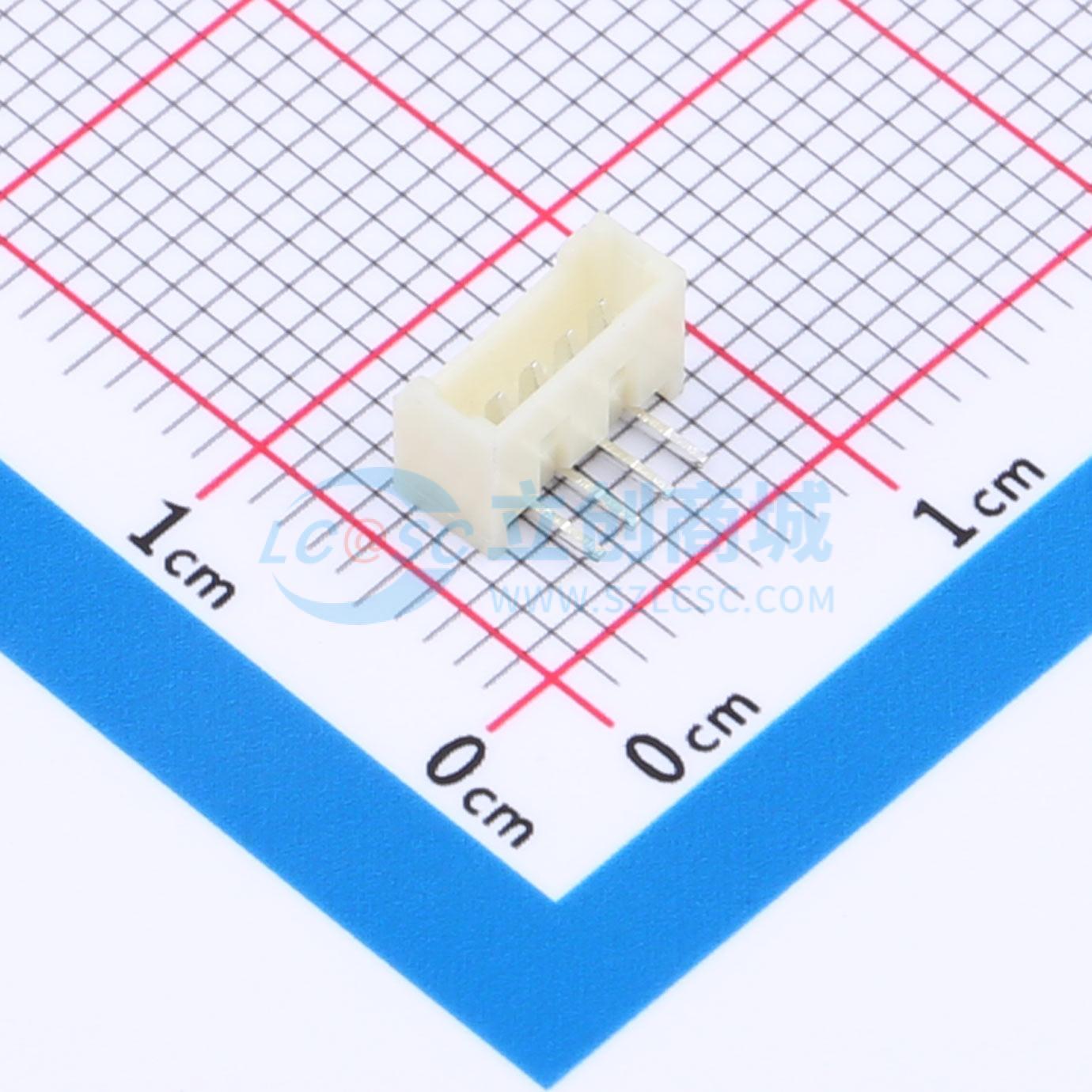 点击查看大图 HX 1.25mm-4P WZ-MS实物图
