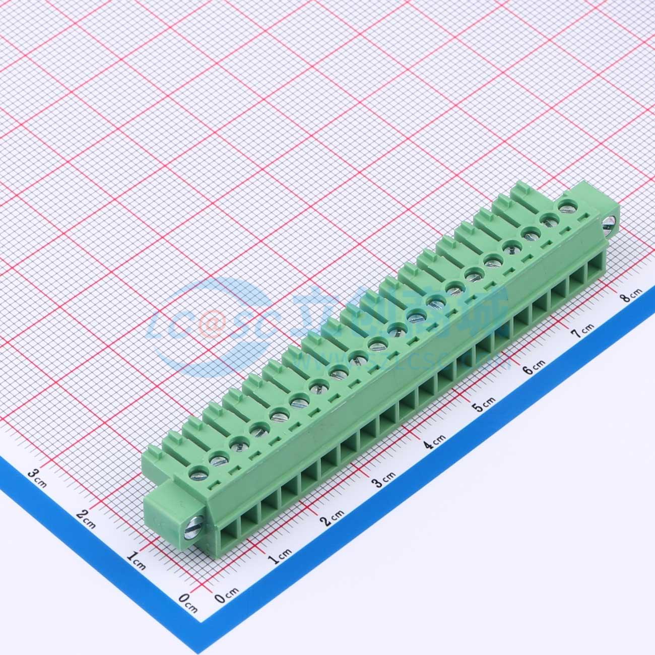 点击查看大图 DB2EKM-3.81-20P-GN-S实物图
