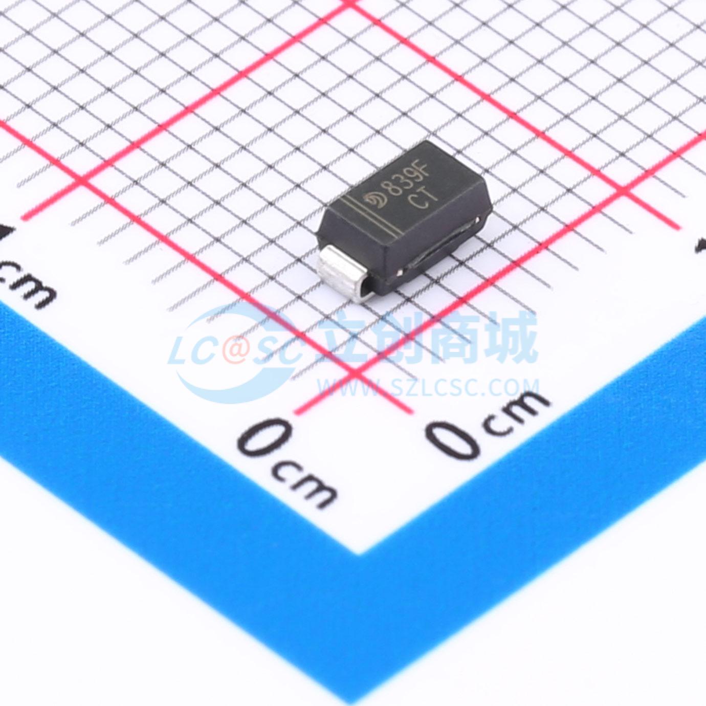 点击查看大图 SMAJ43A实物图