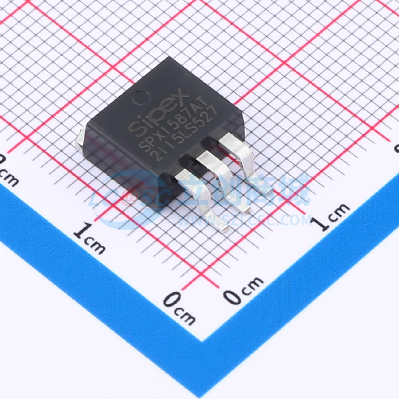 点击查看大图 SPX1587AT-L/TR实物图
