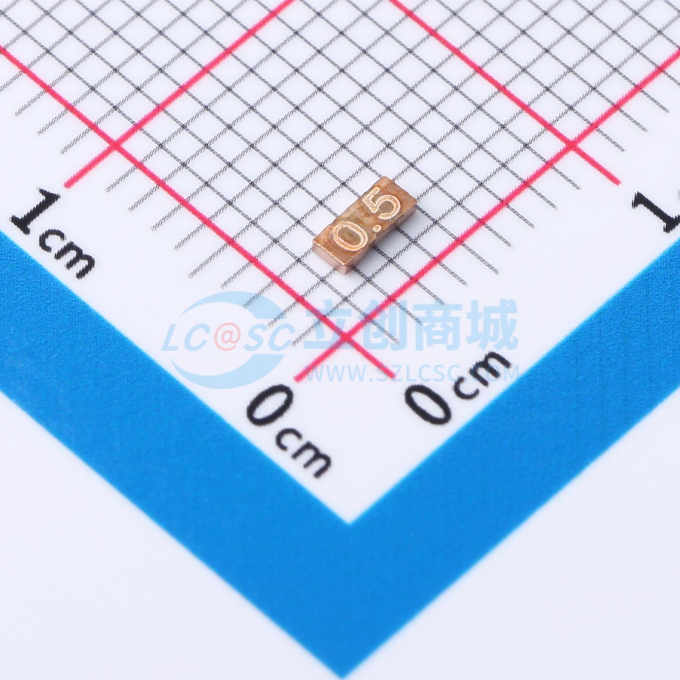 点击查看大图 HoSRX1206-2W-0.5mR-1%实物图