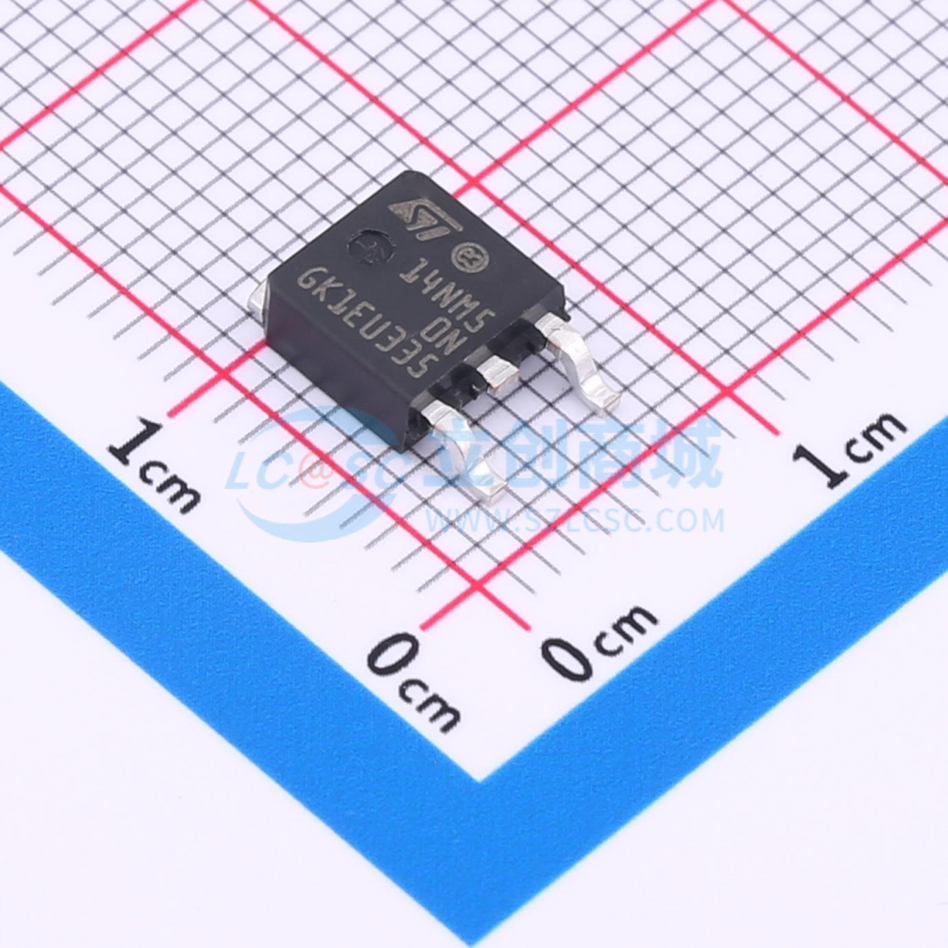 点击查看大图 STD14NM50NAG实物图