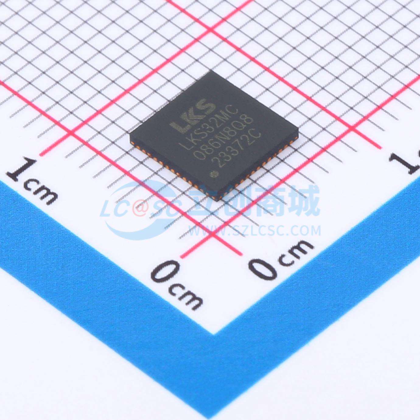 点击查看大图 LKS32MC086N8Q8实物图