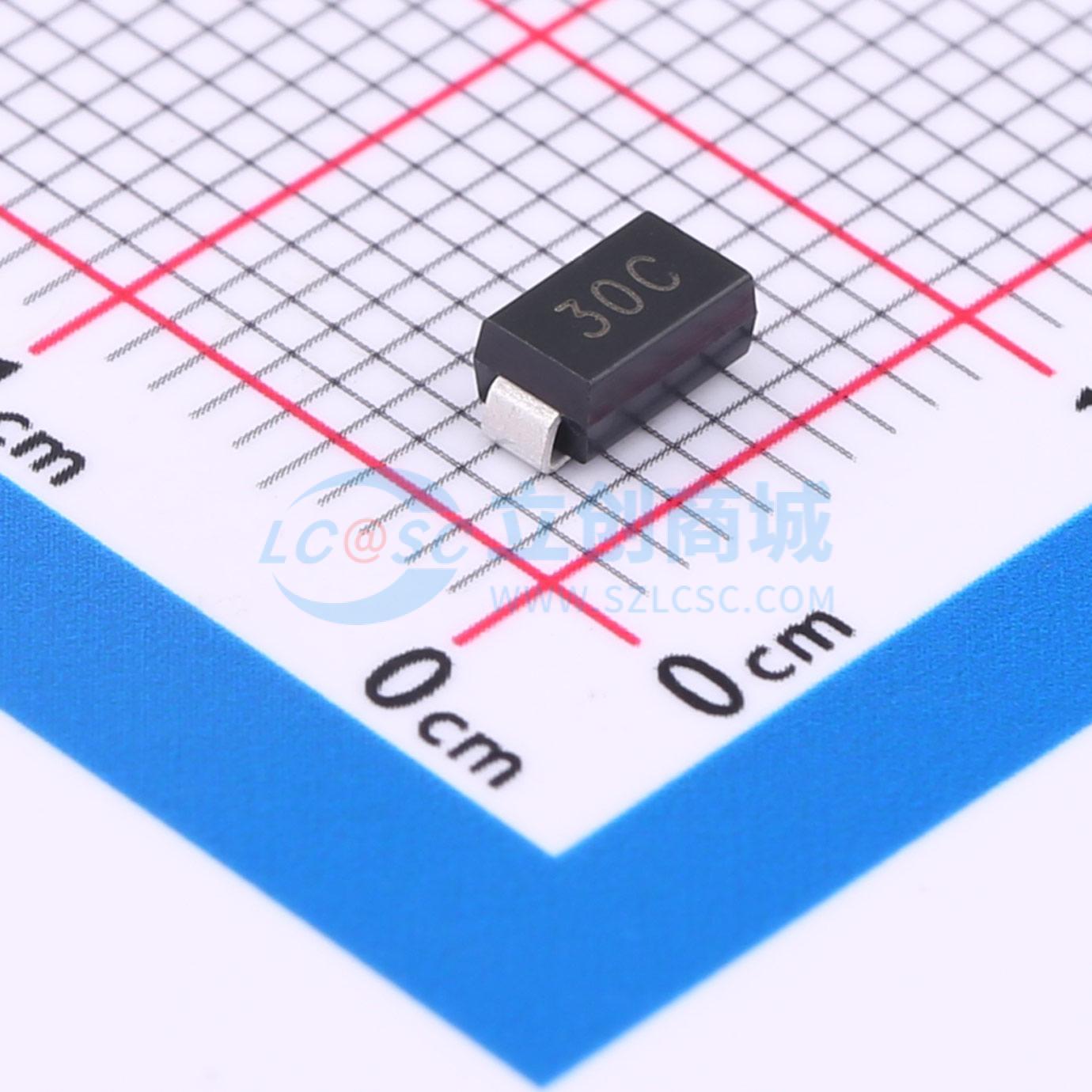 点击查看大图 P4SMA30CA(MS)实物图