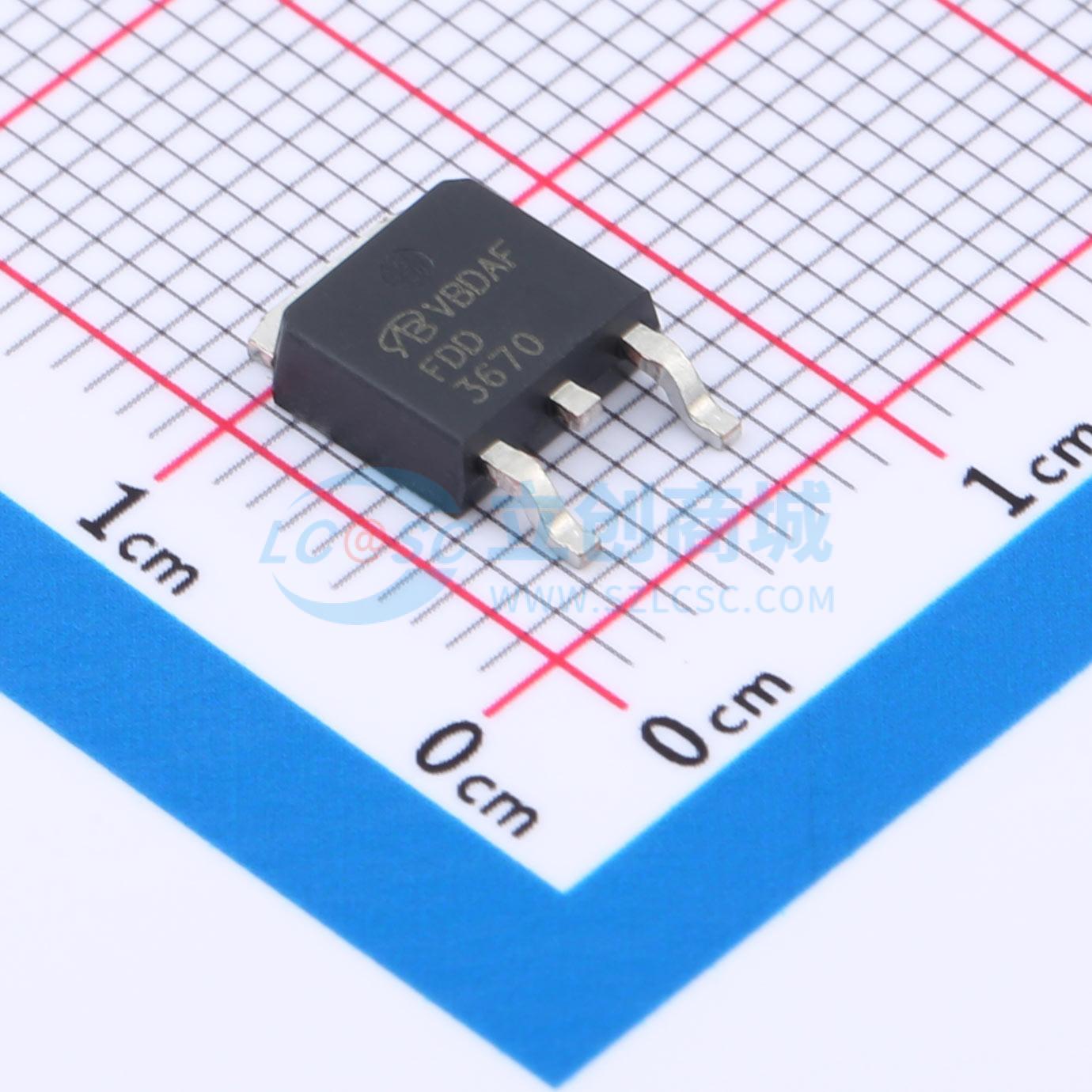 点击查看大图 FDD3670-VB实物图