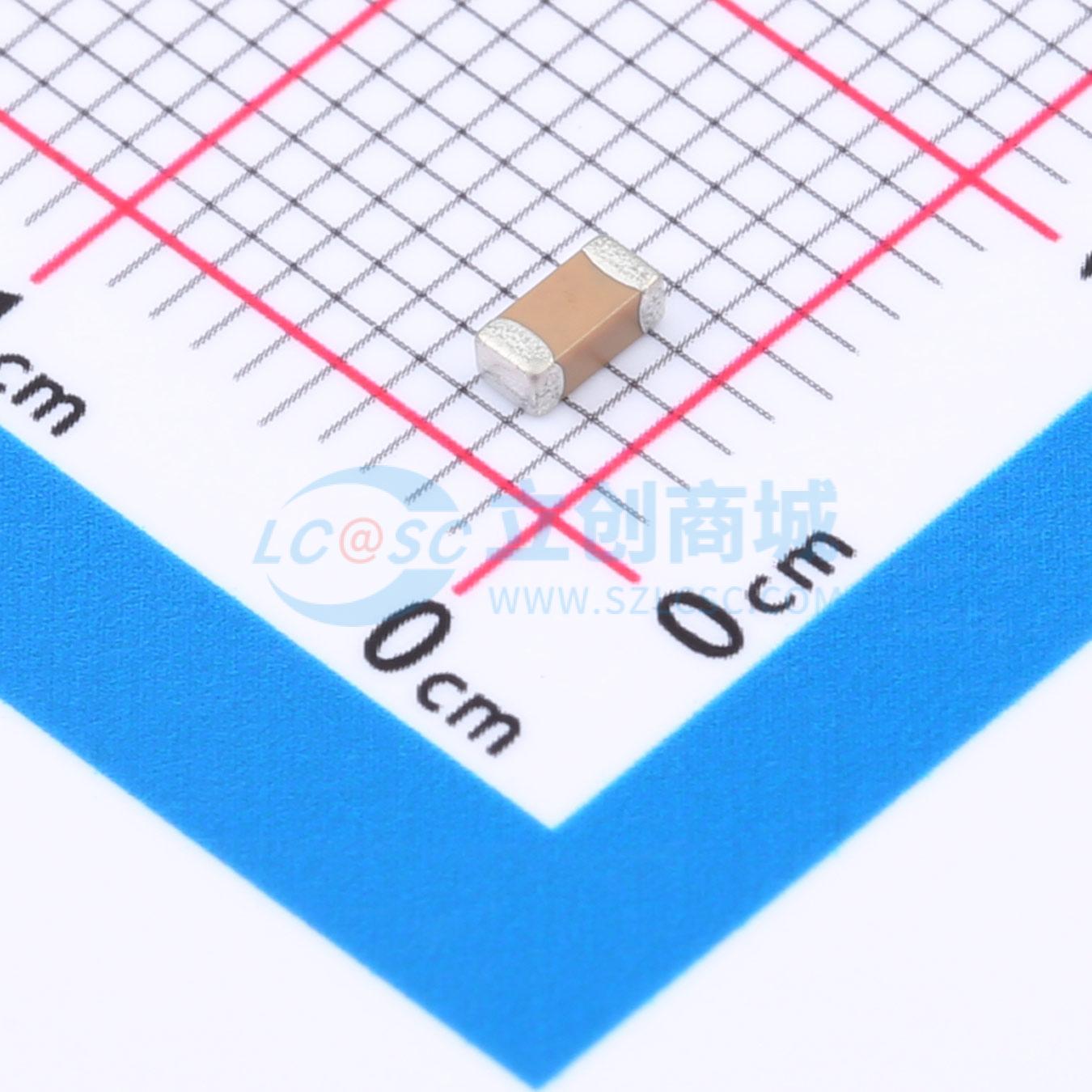 点击查看大图 1206B331K501CT实物图