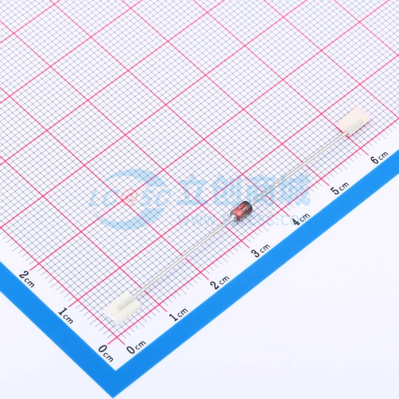点击查看大图 1N4756APF-M实物图