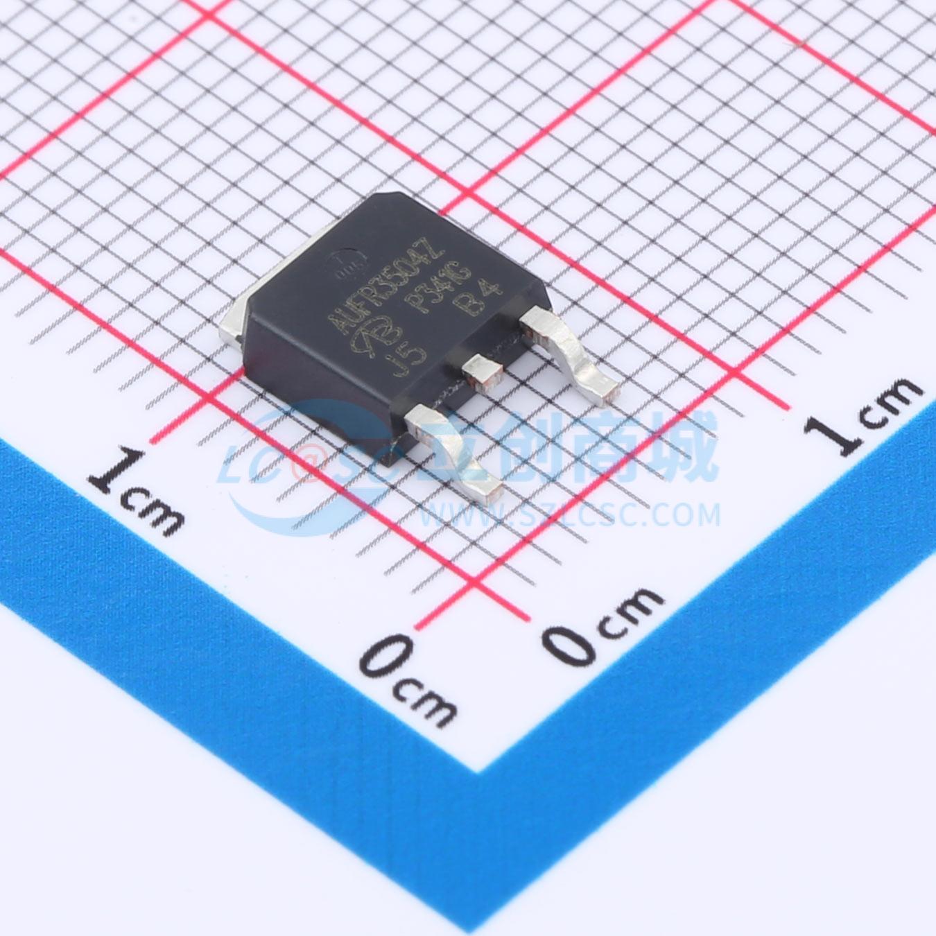 点击查看大图 AUIRFR3504ZTRPBF-VB实物图