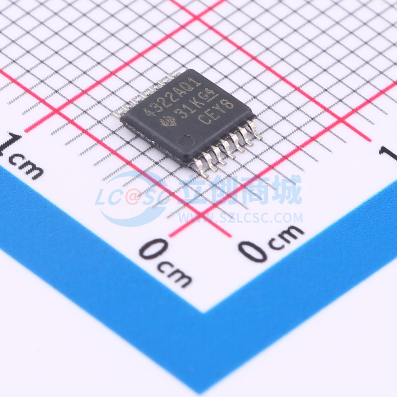 OPA4322AQPWRQ1实物图