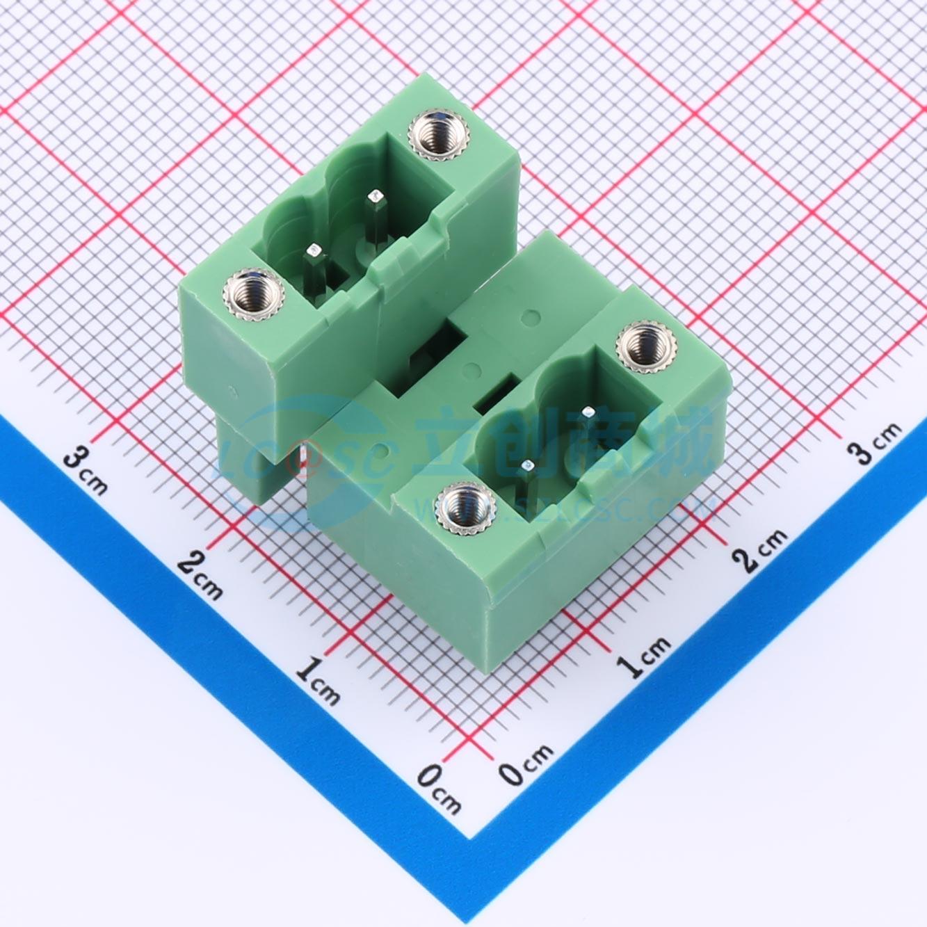 点击查看大图 KF2EDGVTM-5.08-2*2P实物图