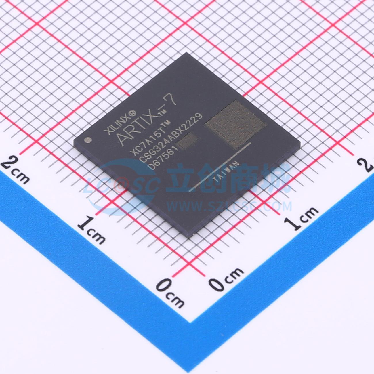 点击查看大图 XC7A15T-2CSG324C实物图