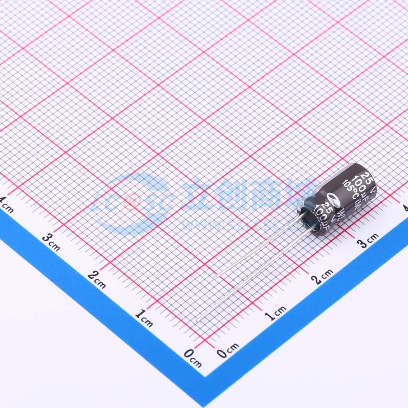 点击查看大图 WL1E107M6L011BB160实物图