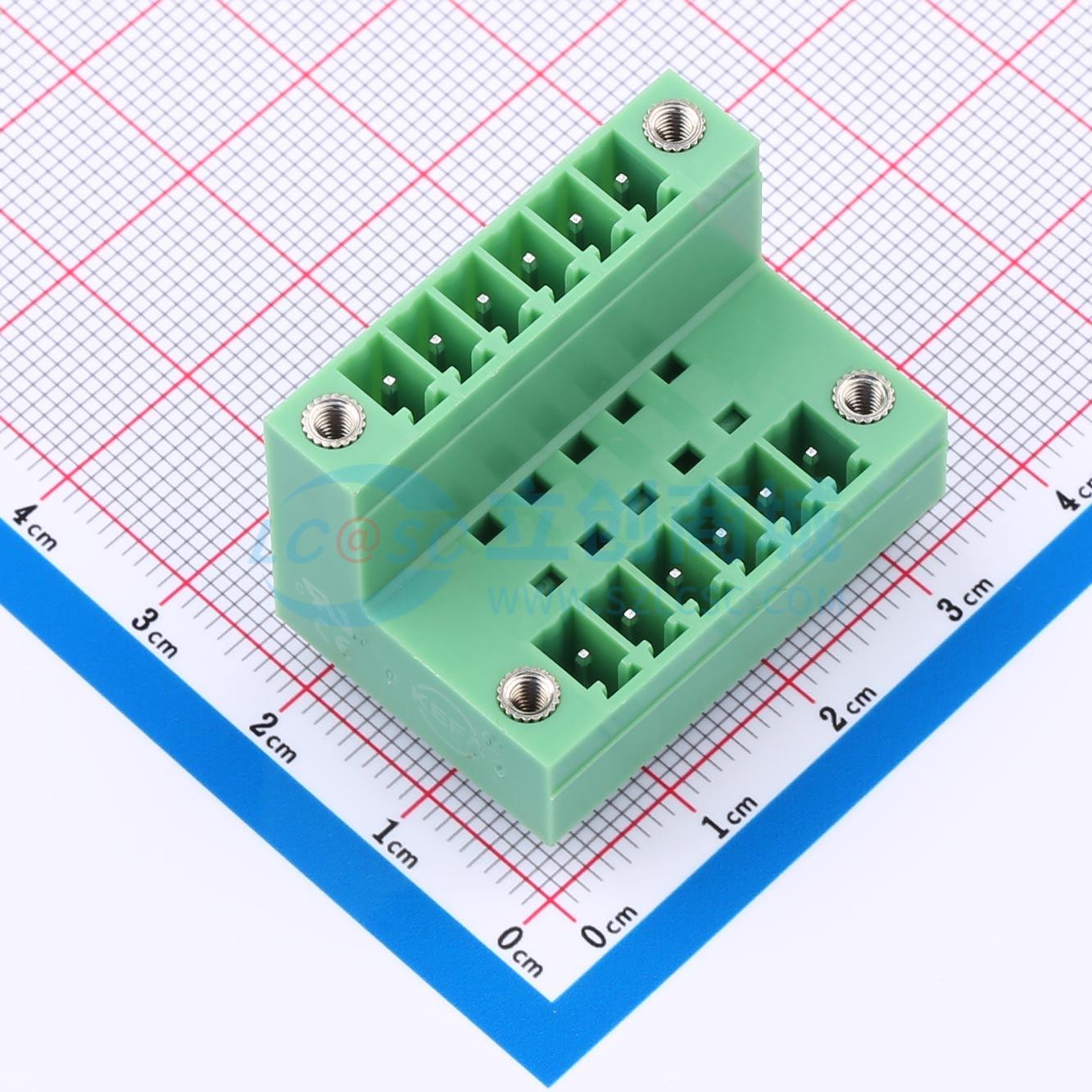 点击查看大图 KF2EDGVTM-3.81-2*6P实物图