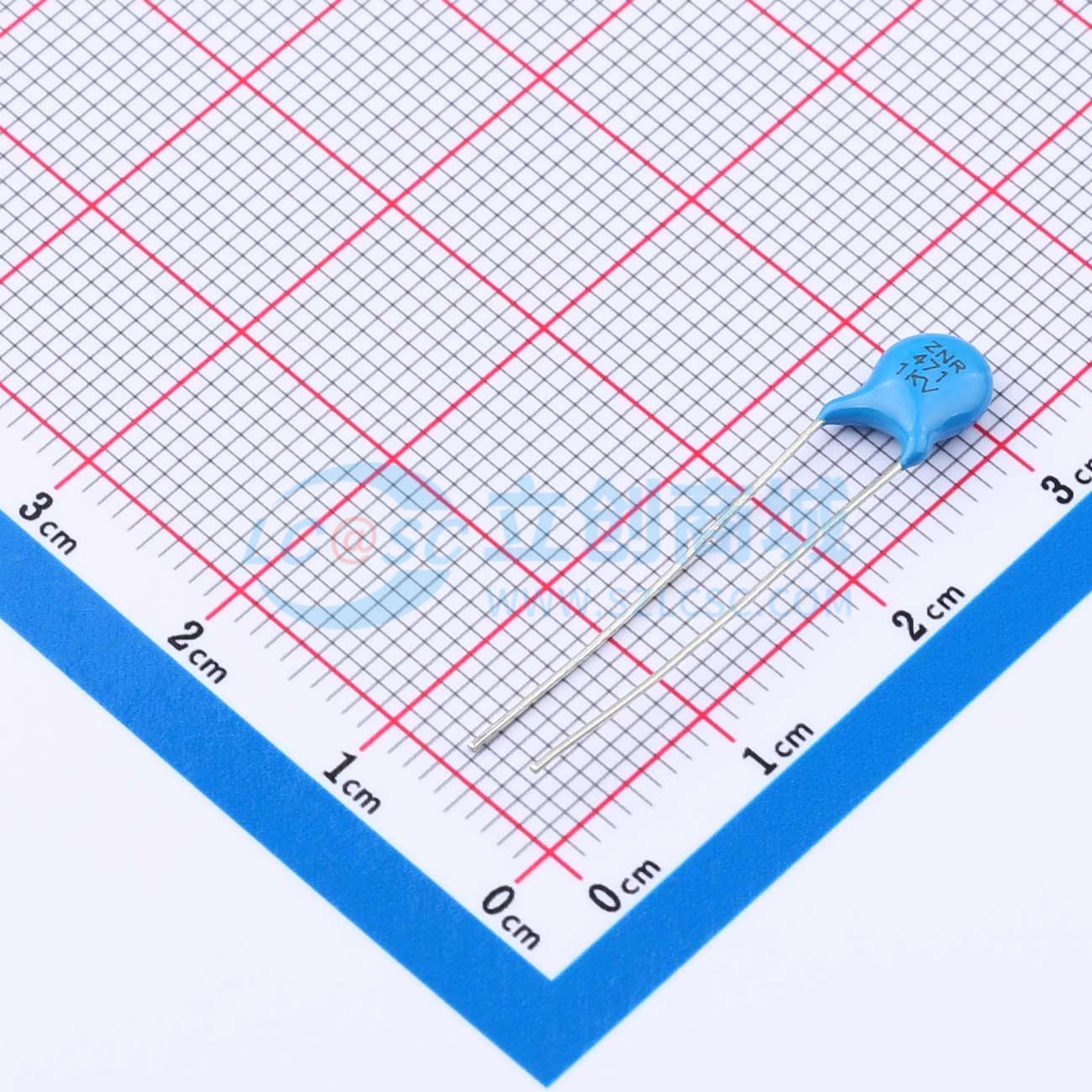 点击查看大图 CC3A471KC1GEB45H31MF实物图