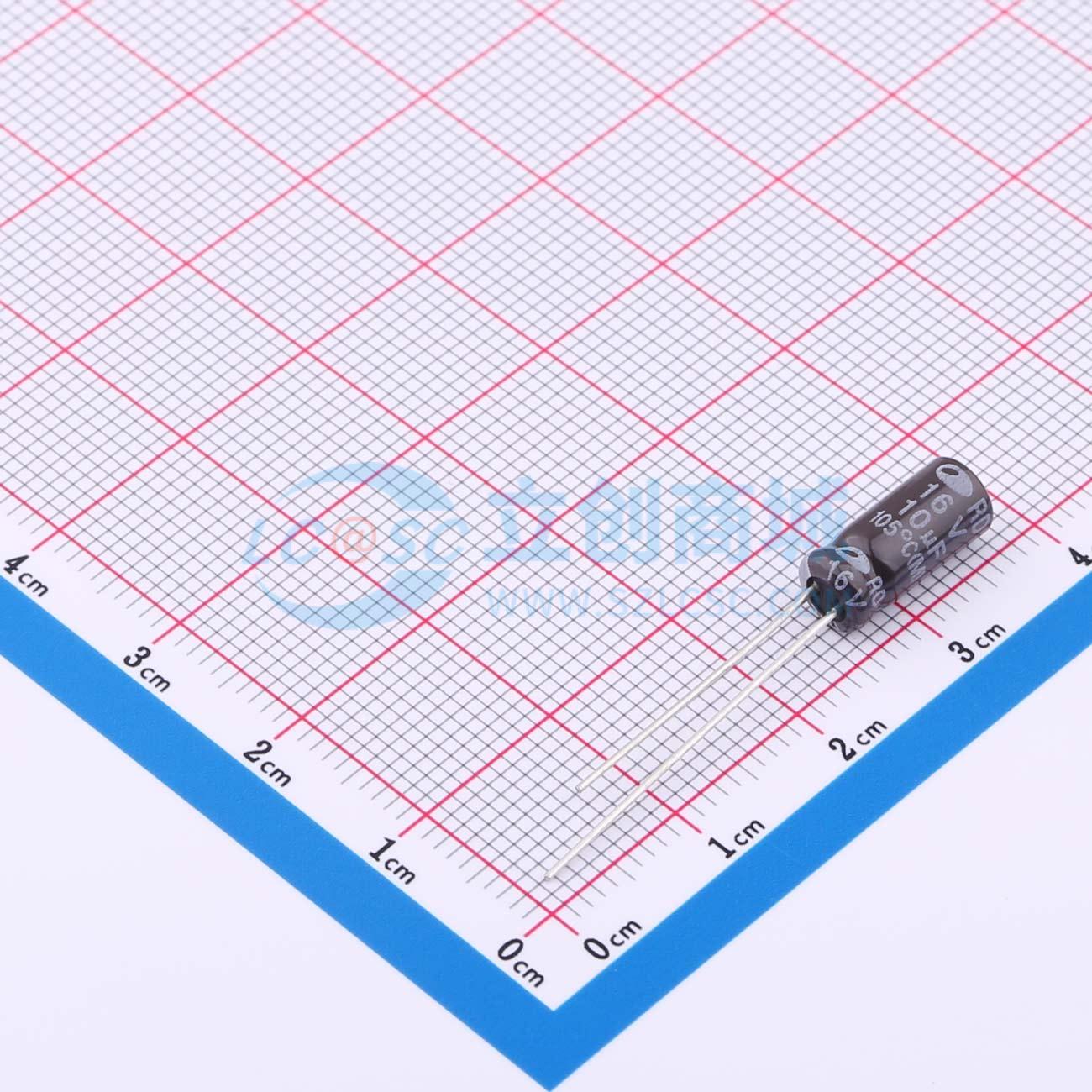 点击查看大图 RD1C106M05011BB180实物图
