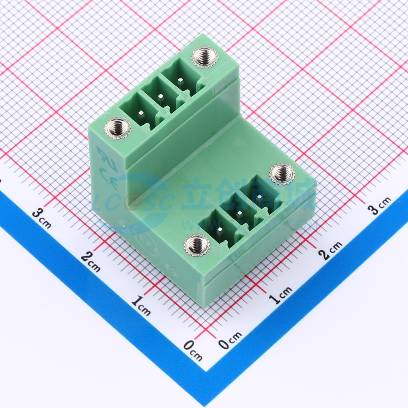 点击查看大图 KF2EDGVTM-3.81-2*3P实物图